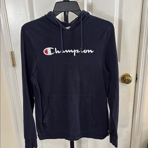 Champion Dark Blue Pullover Hoodie